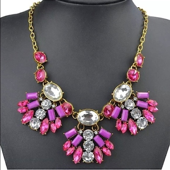 Pink Brass Pendant #287 - Picture 1 of 1